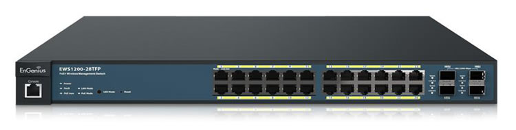 Engenius Switch Gigabit PoE ews7928TFP Enegnius EWS7928TFP switch
